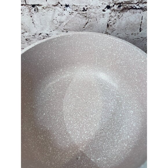 Cookware 8" Casserole Pan with Vent lid Lavender White Speckled Master Class NEW - Picture 3 of 4